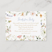 ようこそ小さな野草本のベビー囲い エンクロージャーカード (正面)