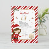 ようこそ小妖精や小人からの挨拶 招待状 (スタンド正面)