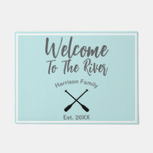 ようこそ川のカスタム家族の名前