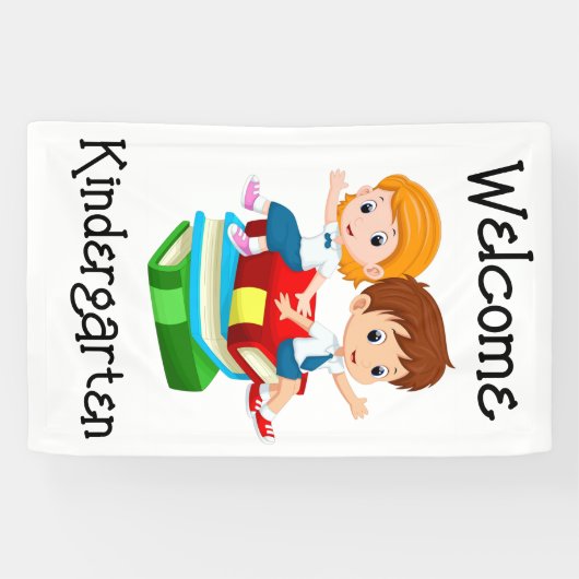 ようこそ幼稚園 横断幕 (横)