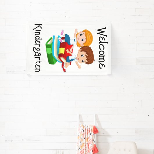 ようこそ幼稚園 横断幕 (インサイチュ)