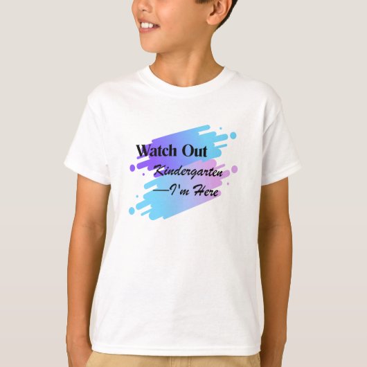 ようこそ幼稚園!Tシャツ Tシャツ (正面)