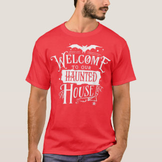 ようこそ幽霊のよく出るTシャツ Tシャツ