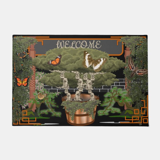 ようこそ形式 ドアマット (正面)