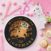 ようこそ悪夢ハロウィーンパンプキンカスタム ペーパープレート (パーティー)