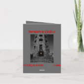 ようこそ我々のハローウィンパーティ!（カードの内側） カード (裏面)