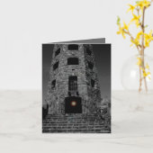 ようこそ我々のハローウィンパーティ!（カードの内側） カード (黄色い花)