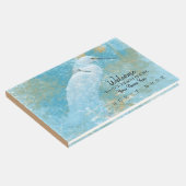 ようこそ我々のビーチハウススノーウィーエグレット ゲストブック (コーナー)