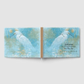 ようこそ我々のビーチハウススノーウィーエグレット ゲストブック (全面)