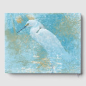 ようこそ我々のビーチハウススノーウィーエグレット ゲストブック (裏面)