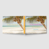 ようこそ我々のビーチハウスパームツリー ゲストブック (全面)