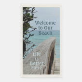 ようこそ我々のビーチ生活は、ここで良い (正面)