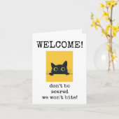 ようこそ新入社員,おもしろカード カード (黄色い花)