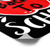 ようこそ新学期おもしろい先生学生ギフト ポスター (角)