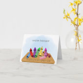 ようこそ新学期カード カード (黄色い花)