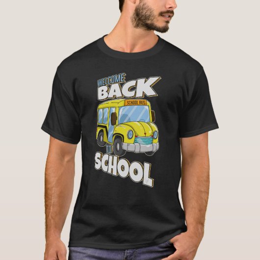 ようこそ新学期バスドライバ1 Tシャツ (正面)