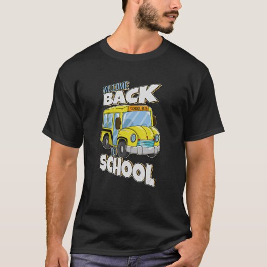 ようこそ新学期バスドライバ1 Tシャツ (正面)