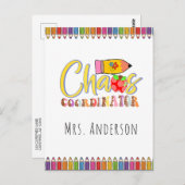 ようこそ新学期フォトポストカード ポストカード (正面/裏面)