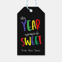 ようこそ新学期ラベル、学校の初日