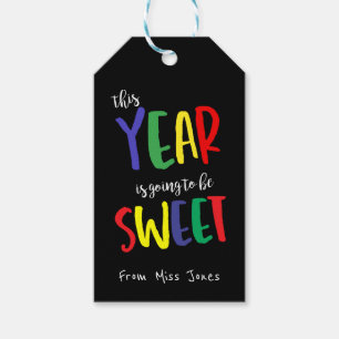 ようこそ新学期ラベル、学校の初日 ギフトタグ