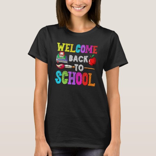 ようこそ新学期先生学生2 Tシャツ (正面)