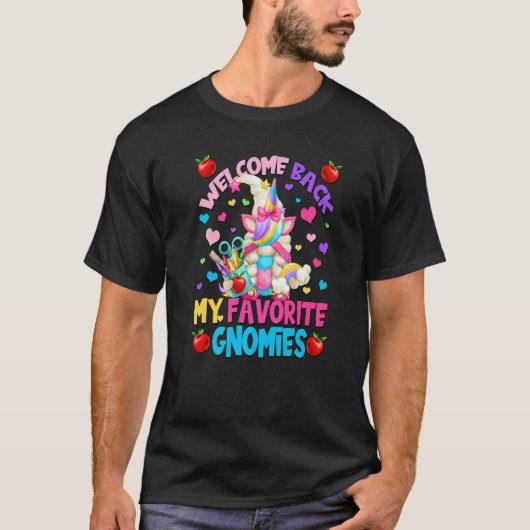 ようこそ新学期格言のための魔法のユニコーンT Tシャツ (正面)