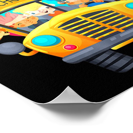 ようこそ新学期私は私の学校を愛する部 ポスター (角)