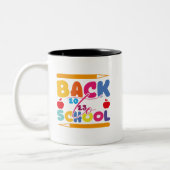 ようこそ新学期2023 ツートーンマグカップ (左)