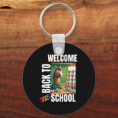 ようこそ新学期2025ステッカー キーホルダー (正面)