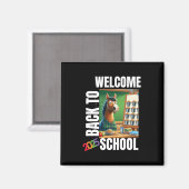 ようこそ新学期2025ステッカー マグネット (正面/裏面)