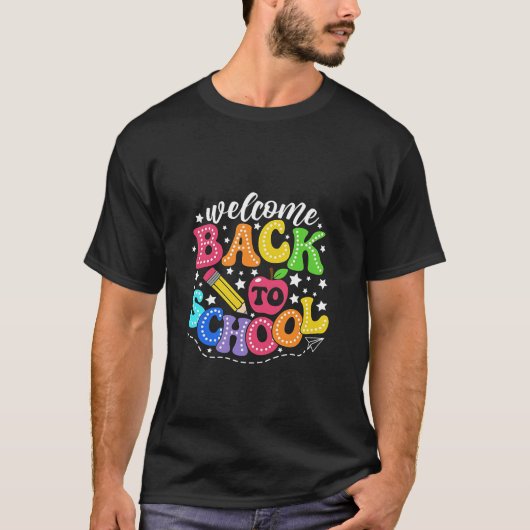 ようこそ新学期2025 Tシャツ (正面)