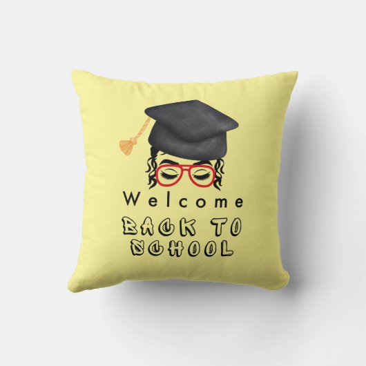 ようこそ新学期 クッション (裏面)