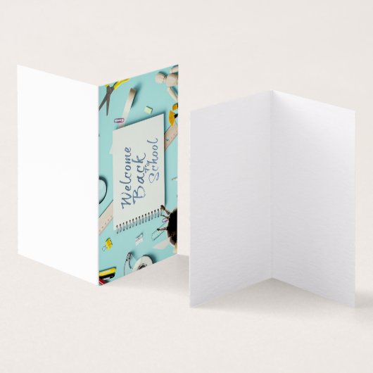 ようこそ新学期-クリエイティブノートブックスタイル (内部&外部)