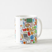 ようこそ新学期 コーヒーマグカップ (正面右)