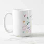 ようこそ新学期 コーヒーマグカップ (左)