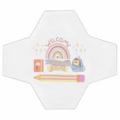 ようこそ新学期 サッカーボール (フラット)