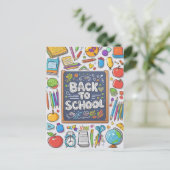 ようこそ新学期! シーズンポストカード (スタンド正面)