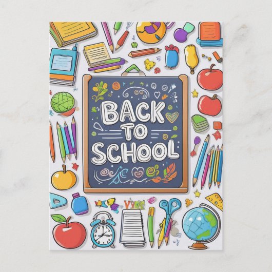 ようこそ新学期! シーズンポストカード (正面)