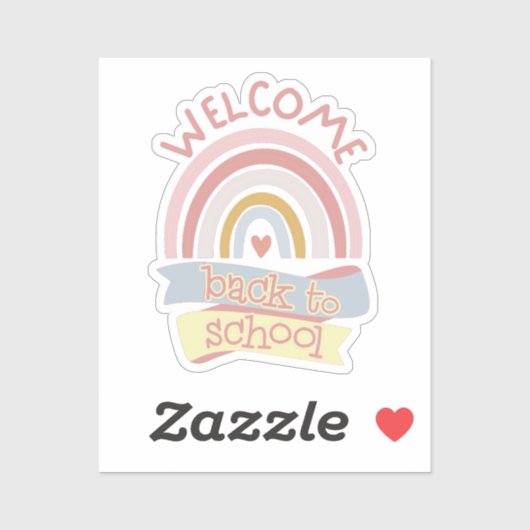 ようこそ新学期 シール (シート)