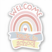 ようこそ新学期 シール (正面)