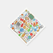 ようこそ新学期 スタンダードカクテルナプキン (角)