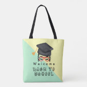 ようこそ新学期 トートバッグ (裏面)