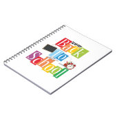 ようこそ新学期 ノートブック (左側)