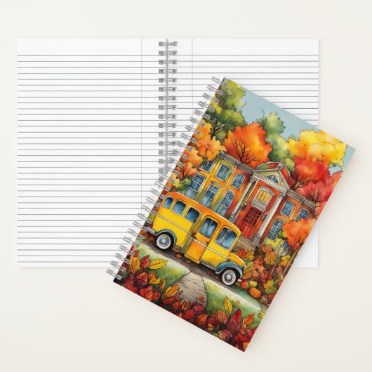 ようこそ新学期 ノートブック (内側)