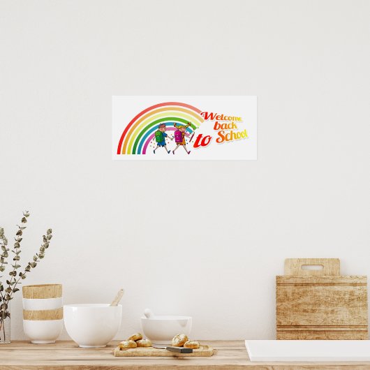 ようこそ新学期 ポスター (キッチン)