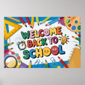 ようこそ新学期 ポスター (正面)