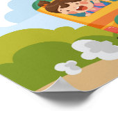 ようこそ新学期 ポスター (角)