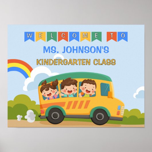 ようこそ新学期 ポスター (正面)