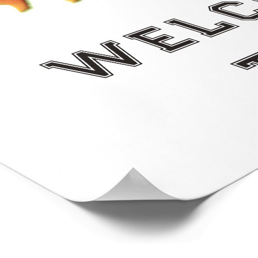 ようこそ新学期 ポスター (角)