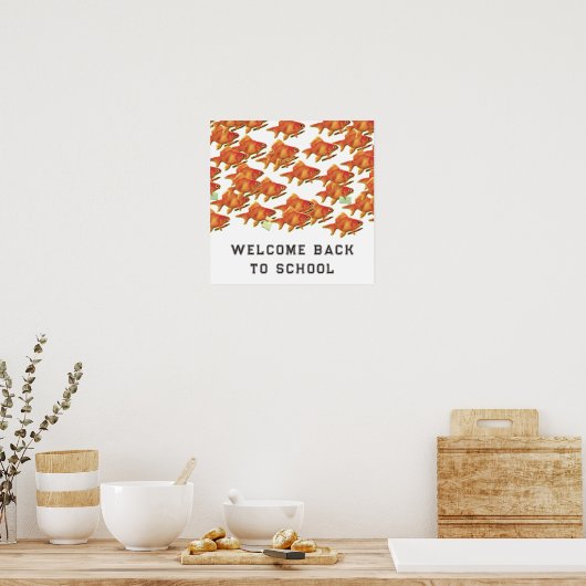 ようこそ新学期 ポスター (キッチン)